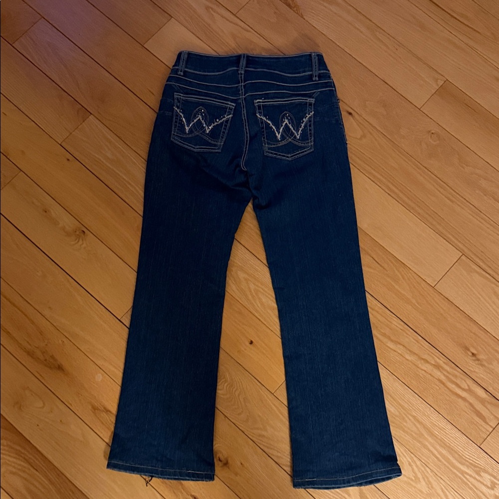 Wrangler Women's Dark Blue Boot Cut Jeans